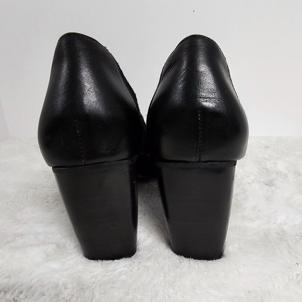 Matisse Pumps Black Suede Embroidered Goth Grunge Boho 10M - Picture 7 of 16